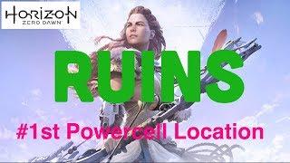 Horizon Zero Dawn - Power Cell Location Ruin