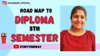 5th Semester Subject Wise Study Road Map | Diploma | StudyYourWay