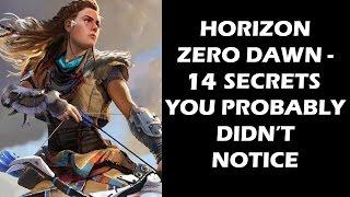 Horizon Zero Dawn - 14 Secrets, Easter Eggs And References You Probably Missed