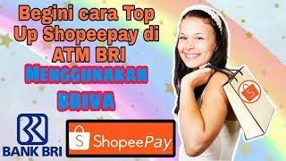 Cara Pembayaran BRIVA(Virtual Account) Untuk Top Up Shopeepay Di ATM BRI - Tutorial Olshop Shopee