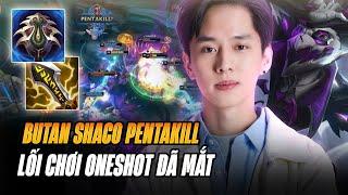 CHILL GUY BUTAN LEO CAO THỦ HÀN VÀ CON SHACO SÁT THỦ 6 MÓN ONESHOT ĐỐI THỦ LIÊN TỤC GẶT PENTAKILL