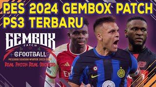 Review & Gameplay PES GEMBOX PATCH WINTER TRANSFER 2023/2024 PS3 Indonesia‼️ Jadi JELEK⁉️