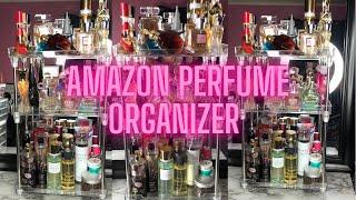 MUST HAVE $30 AMAZON PERFUME ORGANIZER!!! + PERFUME ORGANIZATION !