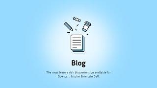 Opencart Blog module free setup - the best Opencart Blog Extension