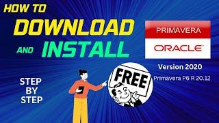 How to Download and Install Primavera P6 2020 for free - Primavera P6 R 20.12