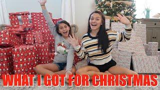 CHRISTMAS MORNING 2019 OPENING ALL OUR PRESENTS! WHAT I GOT FOR CHRISTMAS! EMMA AND ELLIE