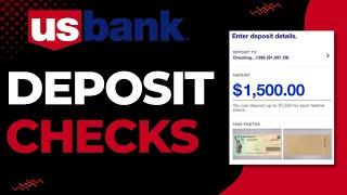 How to Deposit Checks on US Bank | 2023