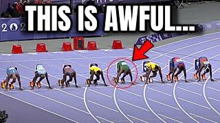 It Doesn't Get More Heartbreaking Than This 100m Race