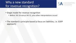 IFRS 15 Revenue from Contracts with Customers (Introduction)