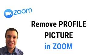 How to REMOVE PROFILE PICTURE in ZOOM?