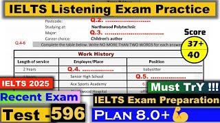 IELTS Listening Practice Test 2024 with Answers [Real Exam - 596 ] IELTS 2025