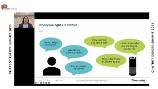 LET’S CHAT PRIVACY – TOWARDS PRIVACY DIALOGUES IN CONVERSATIONAL AI