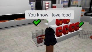 you know I love food || Full Video || Roblox Skit