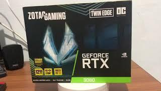 Zotac Gaming Rtx 3060 unboxing