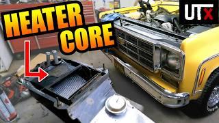 HEATSEEKER - How To Replace SQUAREBODY HEATER CORE - UTX