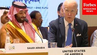 BREAKING NEWS: Biden Praises India's Modi And Saudi Arabia's MBS At G20 Summit