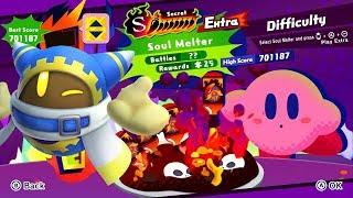 Kirby Star Allies Boss Rush: Solo Soul Melter EX w/ Magolor