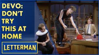 DEVO Loves Their Fans | Letterman