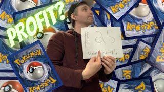 $25 Budget - POKEMON PACK OPENING CHALLENGE