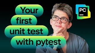 How to write unit tests in Python using pytest and PyCharm