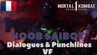 NOOB SAIBOT Intros Dialogues & Punchlines VF -Mortal kombat KHAOS REIGNS