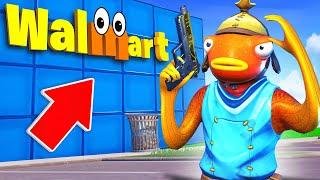 Hiding in PLAIN SIGHT in Fortnite Walmart Prop Hunt