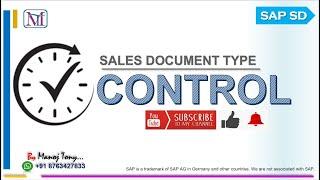 Sales Document Type control! Part - 2 #sapsd #sd