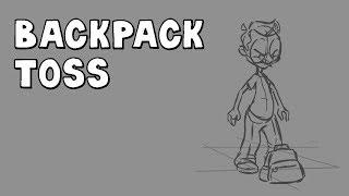 Backpack Toss Animation