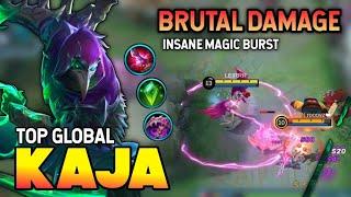 Brutal Damage! Kaja Best Build 2021 | Top Global Kaja Gameplay | Mobile Legends