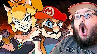 BOWSETTE in 23 Animation Styles! ■ HUGE Collab ■ The Chalkeaters' Mario Song Remake REACTION!!!