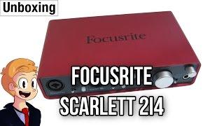 Unboxing: Focusrite Scarlett 2i4