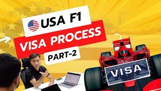 F1 Visa Process | Sevis fee payment | Visa slot booking | F1 visa interview tips | Part 2