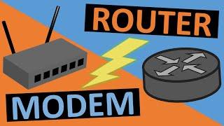 Modem vs. Router (einfach erklärt)