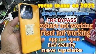 Tecno Spark Go 2023 (BF7) Remove Google Account | FRP Bypass | New Trick | FRP Unlock Tecno