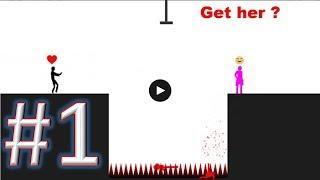 Stupid Stickman gameplay walkthrough 1 android & ios