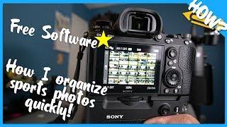 Free Software - XnView MP Photo Viewer - Sports Photography Tutorial - Photo Mechanic Alternative