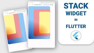 Stack widget - Flutter tutorial with example app.