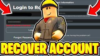 *2025* How To RECOVER ROBLOX ACCOUNT WITHOUT EMAIL OR PHONE NUMBER! (Full Guide)