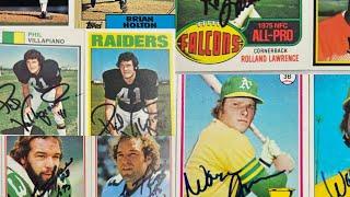 My Weekly TTM Autograph Haul #40 - 9 Returns (Marty Lyons, Phil Villapiano, Rolland Lawrence & more)