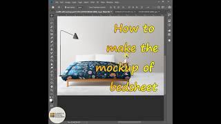 How 3D bed sheet mockup,DIY bed sheet mockup Bed sheet