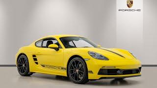 2024 Porsche 718 Cayman Style Edition in Racing Yellow