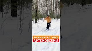 Прогулка на лыжах в Артёмовском