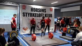 280KG Deadlift 16YO 89kg bw PR National record sub Jr