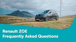 Frequently Asked Questions on the Renault ZOE  |  Windsor Motors