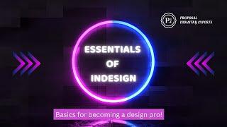 Essentials of InDesign for Proposal Professionals