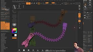 069 ZBrush Reversing IMM Curve Brush Direction