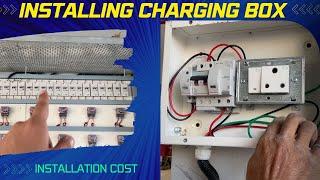 How To Install Electric Car Charging Box At Home - Installation Cost - Charging Provision In Society