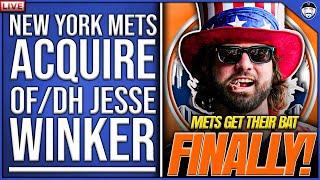 BREAKING: Mets ACQUIRE Jesse Winker From Nationals! (New York Mets Trade News)