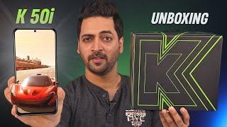 Redmi K50i 5G Unboxing & Hands On - Dimensity 8100 | 144Hz Display | 5080 mAh 67W | LPDDR5, UFS 3.1