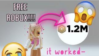HOW TO GET FREE ROBUX* (2024)
